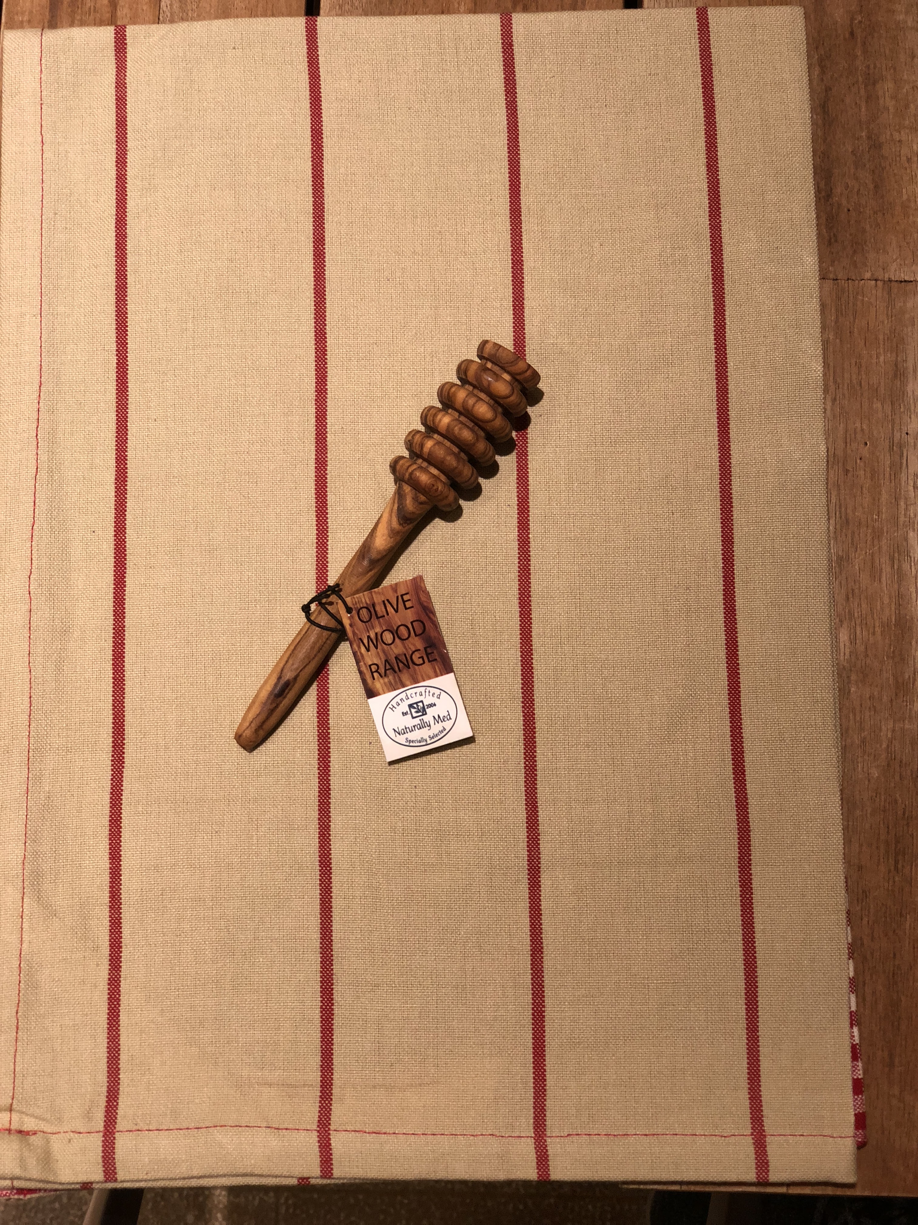 Product Image for Olive Wood Honey Dipper